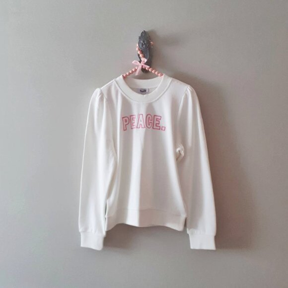 NWT 525 America   Peace   long sleeve sweatshirt L - Picture 3 of 4